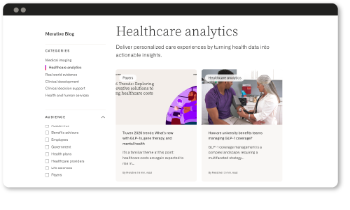 Merative Healthcare analytics & real-world data solutions | Truven by Merative